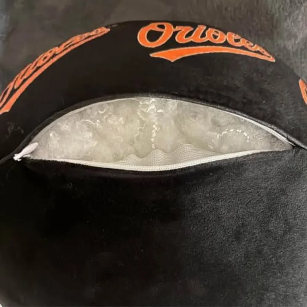 MLB Baltimore Orioles Large “Squishmallow-like” Oval Pillow - NWT